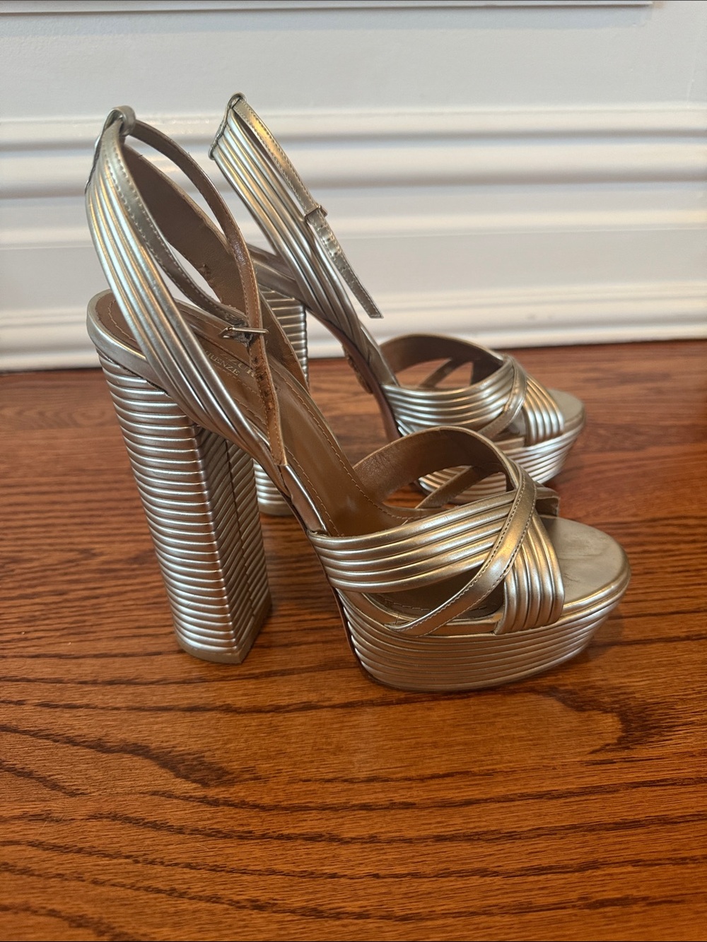 Aquazzura Sundance Plateau 140 Platform Sandals